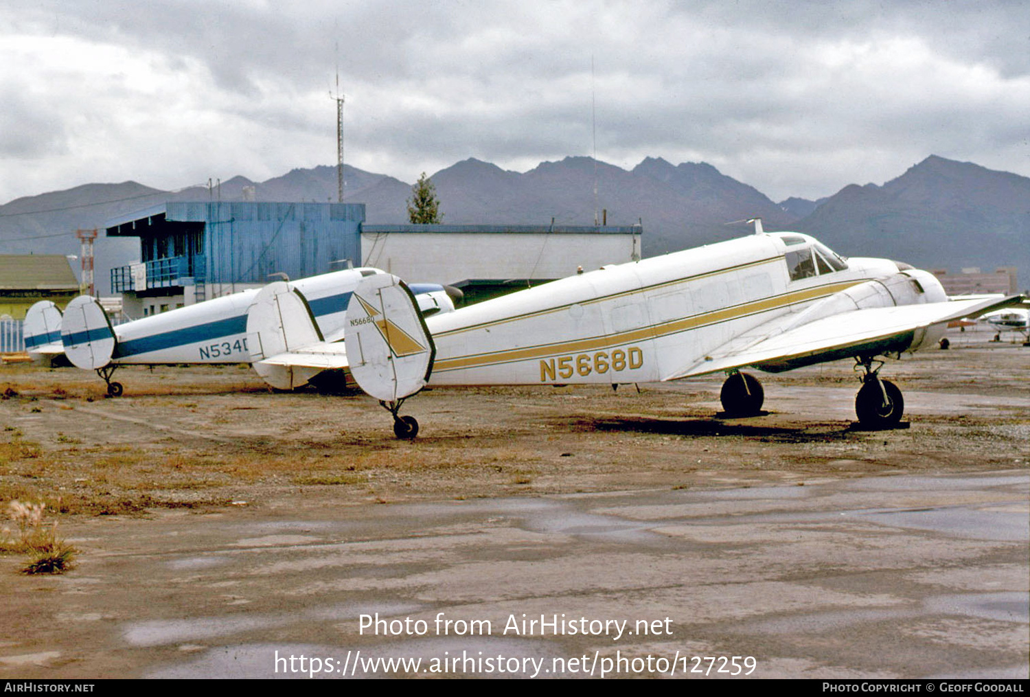 Aircraft Photo of N5668D | Beech E18S-9700 | AirHistory.net #127259