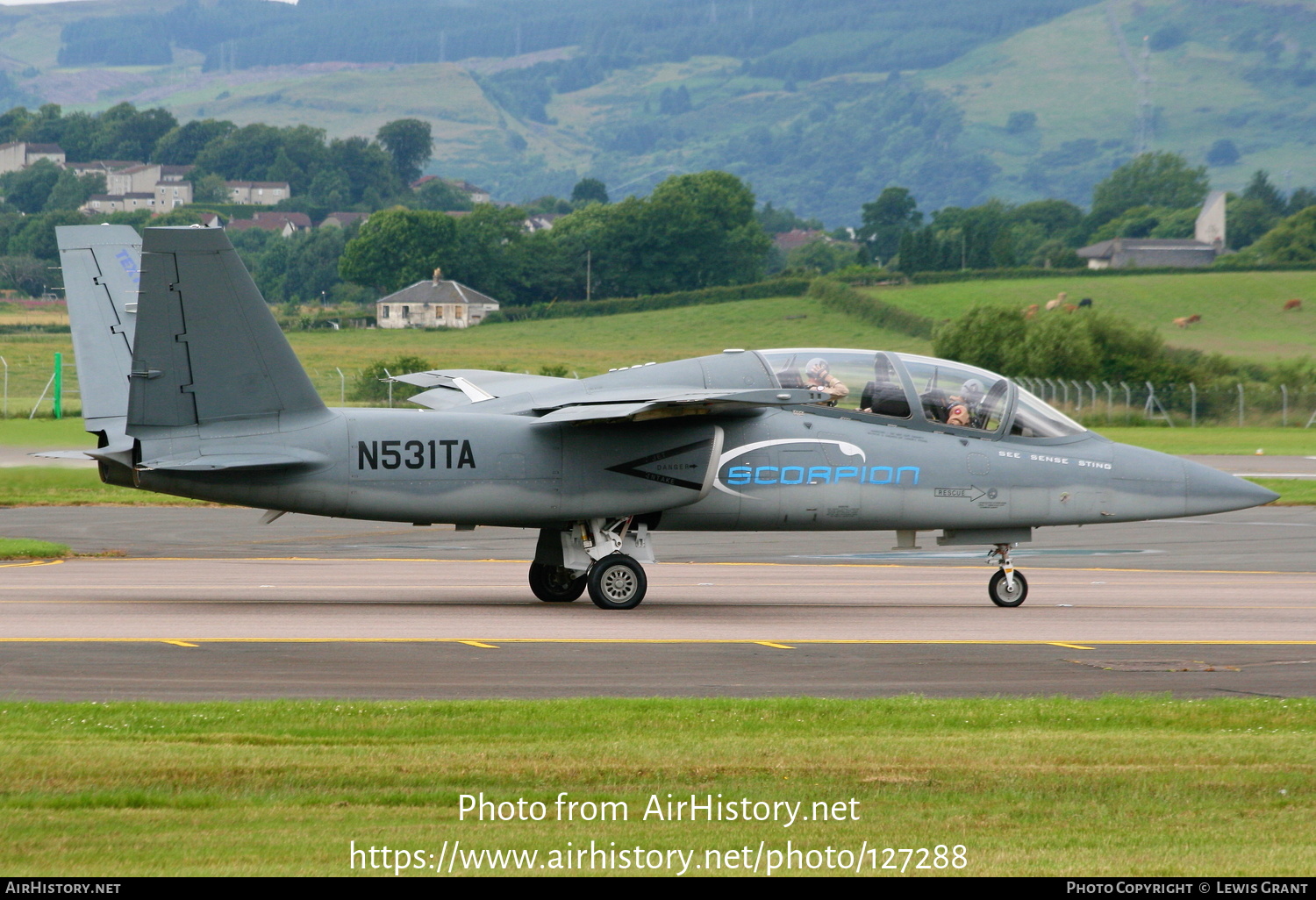 Aircraft Photo of N531TA | Cessna E530 Scorpion | Textron AirLand | AirHistory.net #127288