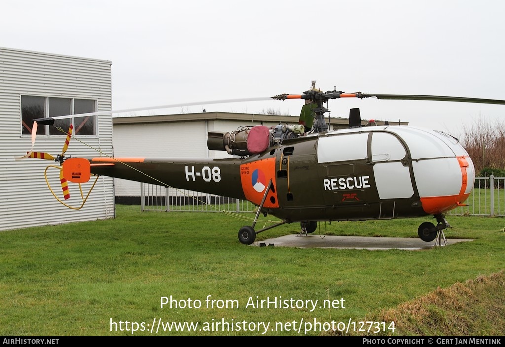 Aircraft Photo of H-08 | Sud SE-3160 Alouette III | Netherlands - Air Force | AirHistory.net #127314