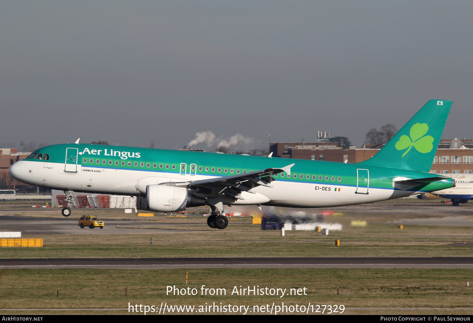 Aircraft Photo of EI-DES | Airbus A320-214 | Aer Lingus | AirHistory.net #127329