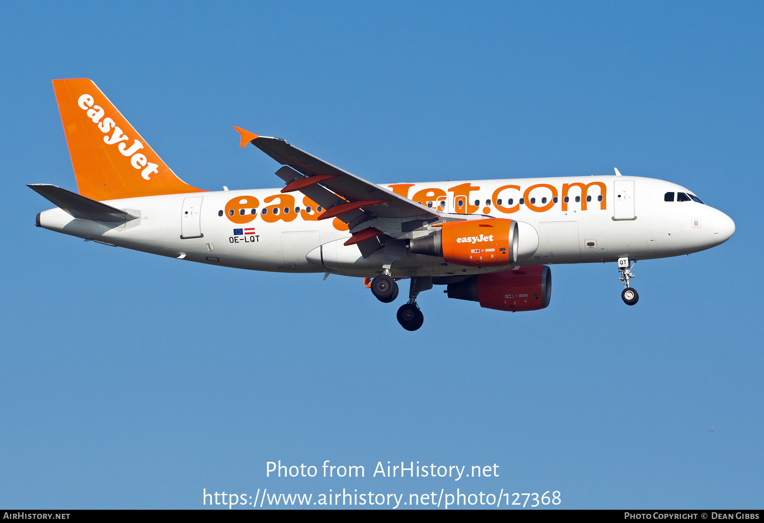 Aircraft Photo of OE-LQT | Airbus A319-111 | EasyJet | AirHistory.net #127368