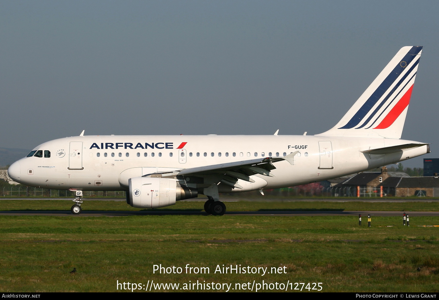 Aircraft Photo of F-GUGF | Airbus A318-111 | Air France | AirHistory.net #127425