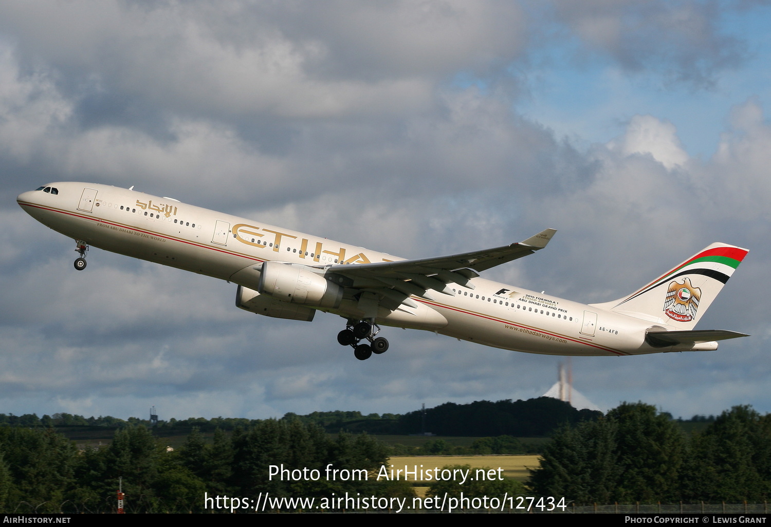 Aircraft Photo of A6-AFB | Airbus A330-343 | Etihad Airways | AirHistory.net #127434