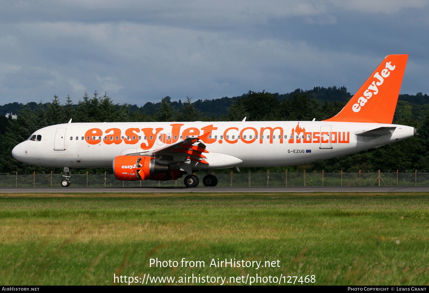 Aircraft Photo of G-EZUG | Airbus A320-214 | EasyJet | AirHistory.net #127468