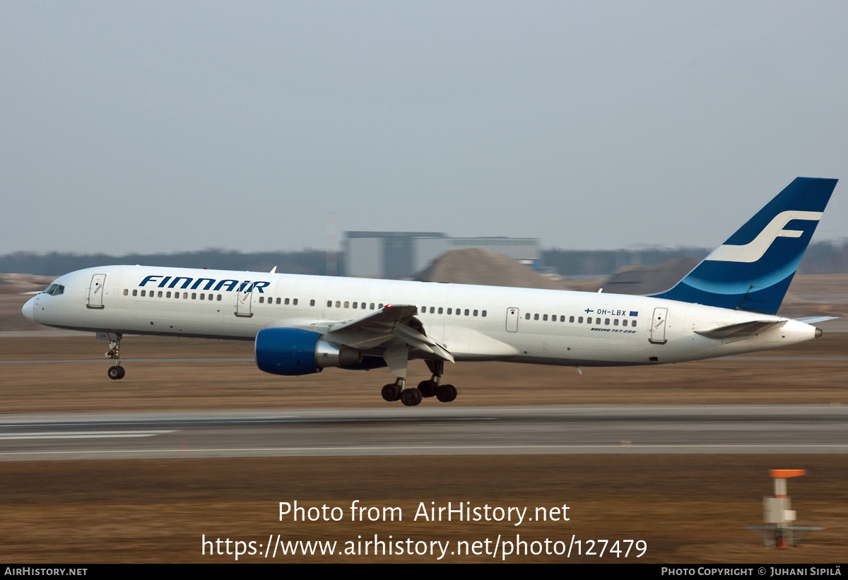 Aircraft Photo of OH-LBX | Boeing 757-2Q8 | Finnair | AirHistory.net #127479