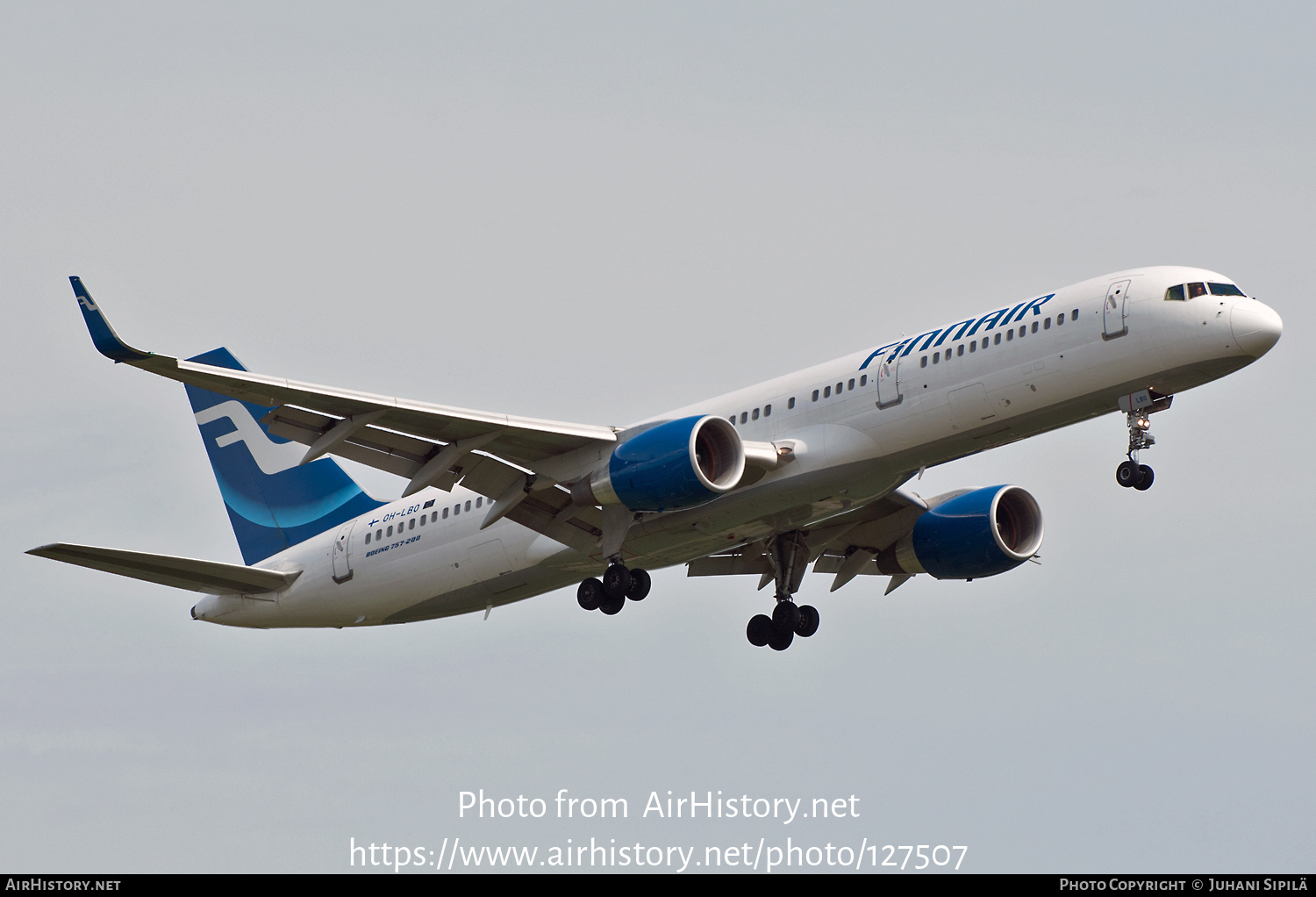 Aircraft Photo of OH-LBO | Boeing 757-2Q8 | Finnair | AirHistory.net #127507