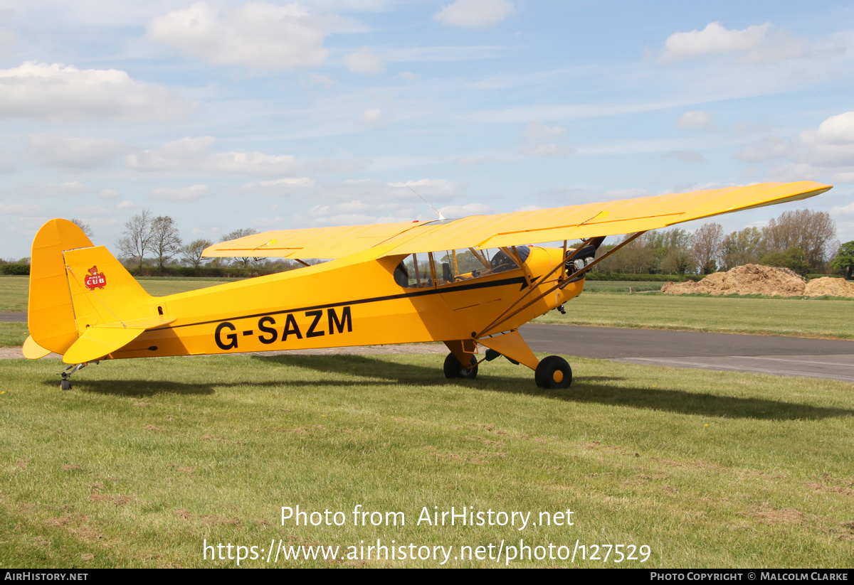 Aircraft Photo of G-SAZM | Piper J-3C-65 Cub | AirHistory.net #127529