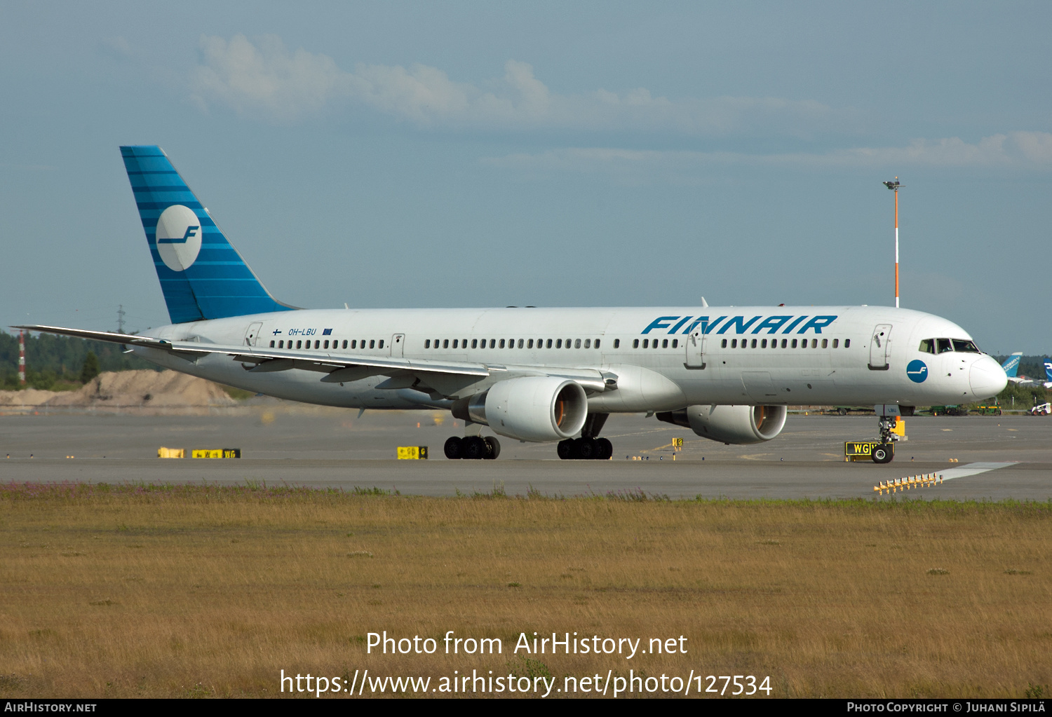 Aircraft Photo of OH-LBU | Boeing 757-2Q8 | Finnair | AirHistory.net #127534