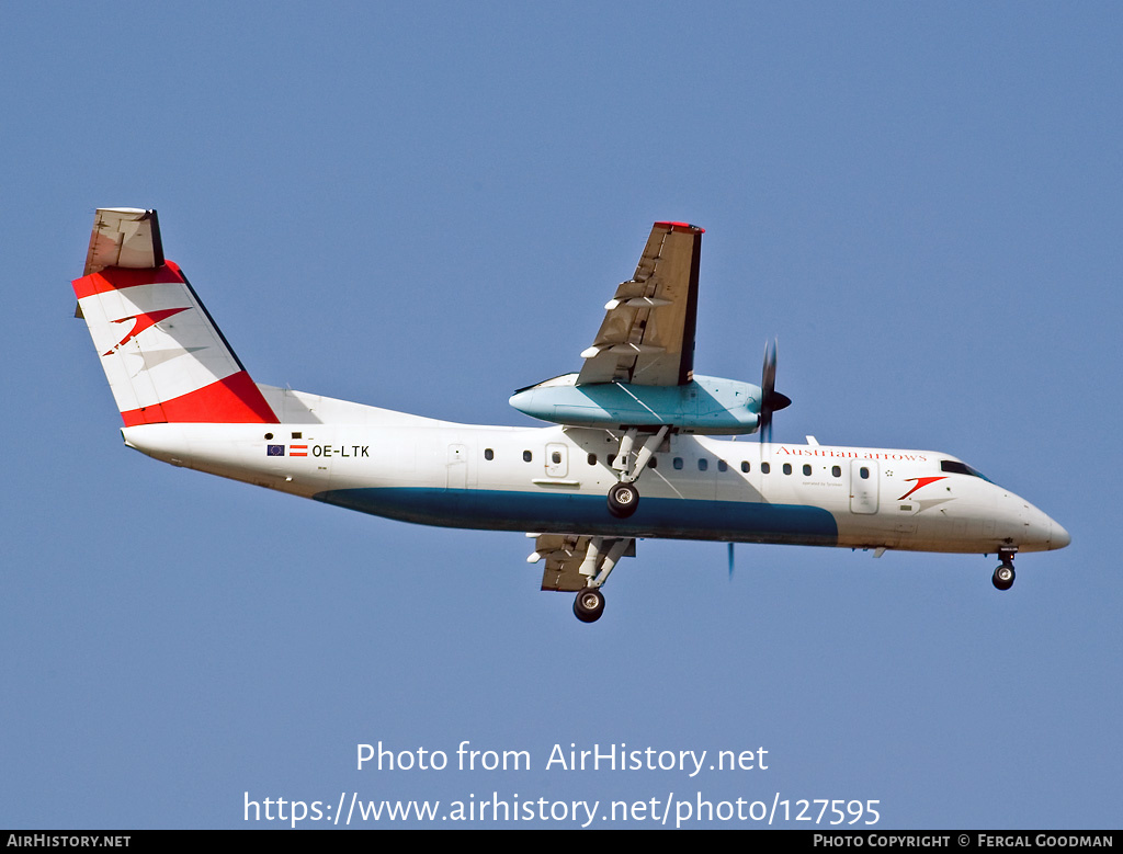 Aircraft Photo of OE-LTK | Bombardier DHC-8-314Q Dash 8 | Austrian Arrows | AirHistory.net #127595