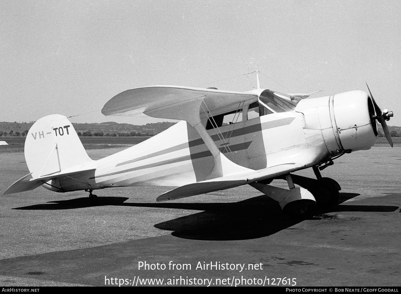 Aircraft Photo of VH-TOT | Beech C17L | AirHistory.net #127615