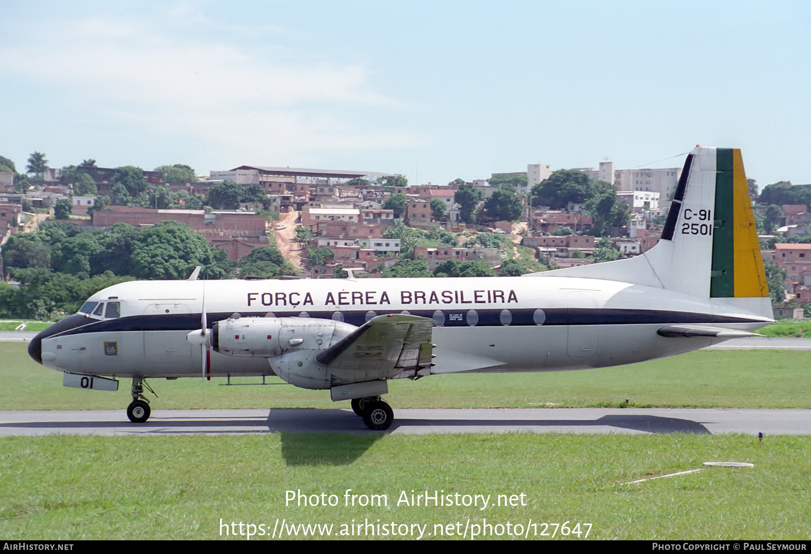 Aircraft Photo of 2501 | Avro C-91 (Srs2/204) | Brazil - Air Force | AirHistory.net #127647