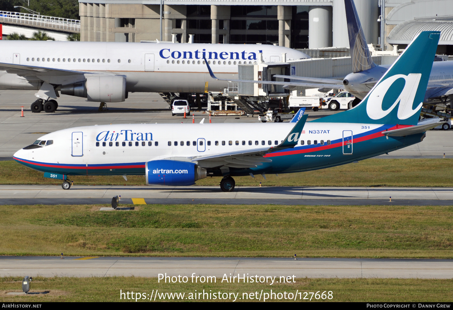 Aircraft Photo of N337AT | Boeing 737-7BD | AirTran | AirHistory.net #127668