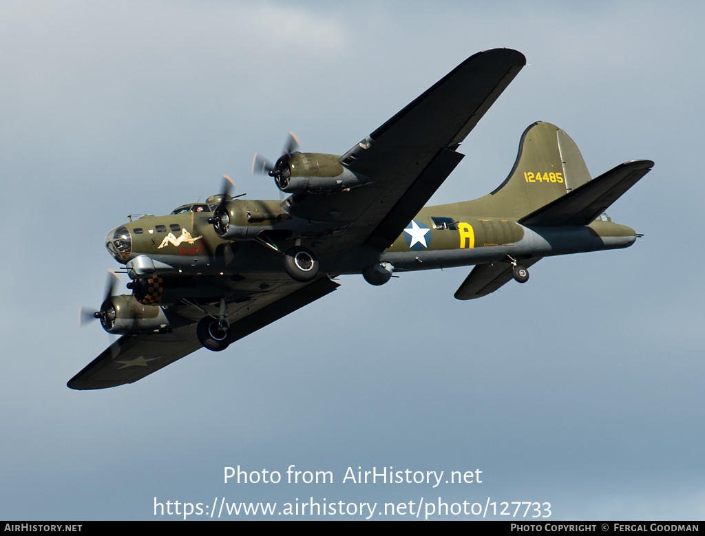 Aircraft Photo Of G-BEDF / 124485 | Boeing B-17G Flying Fortress | USA ...