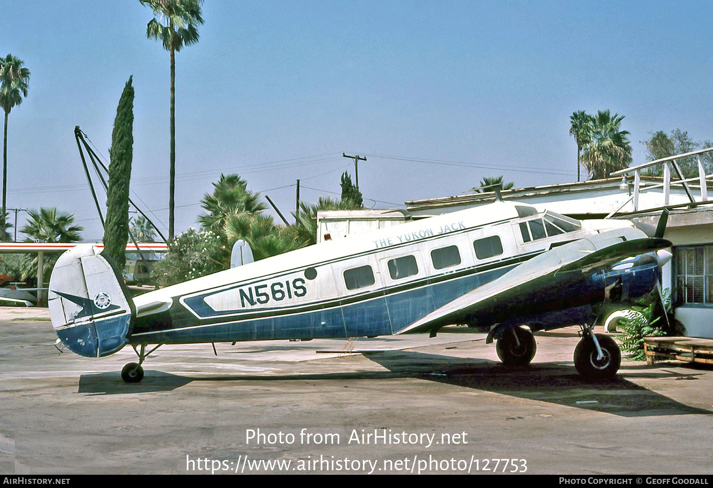 Aircraft Photo of N561S | Beech E18S | AirHistory.net #127753