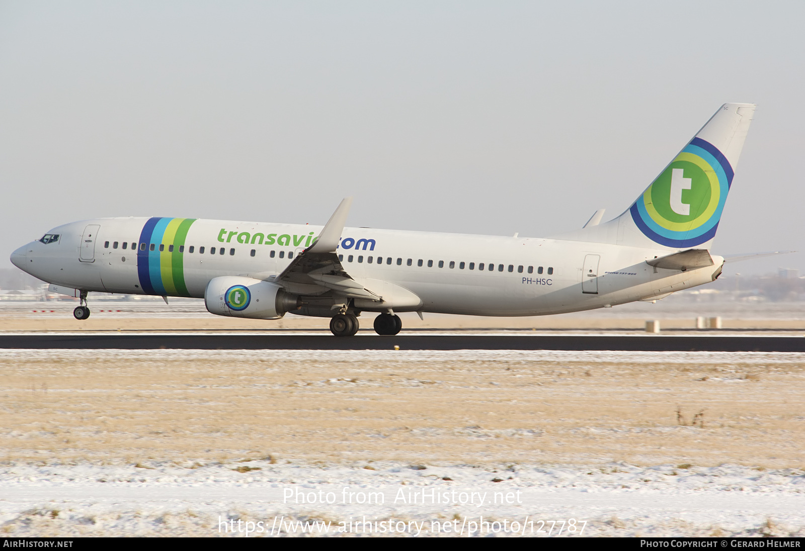 Aircraft Photo of PH-HSC | Boeing 737-8K2 | Transavia | AirHistory.net #127787