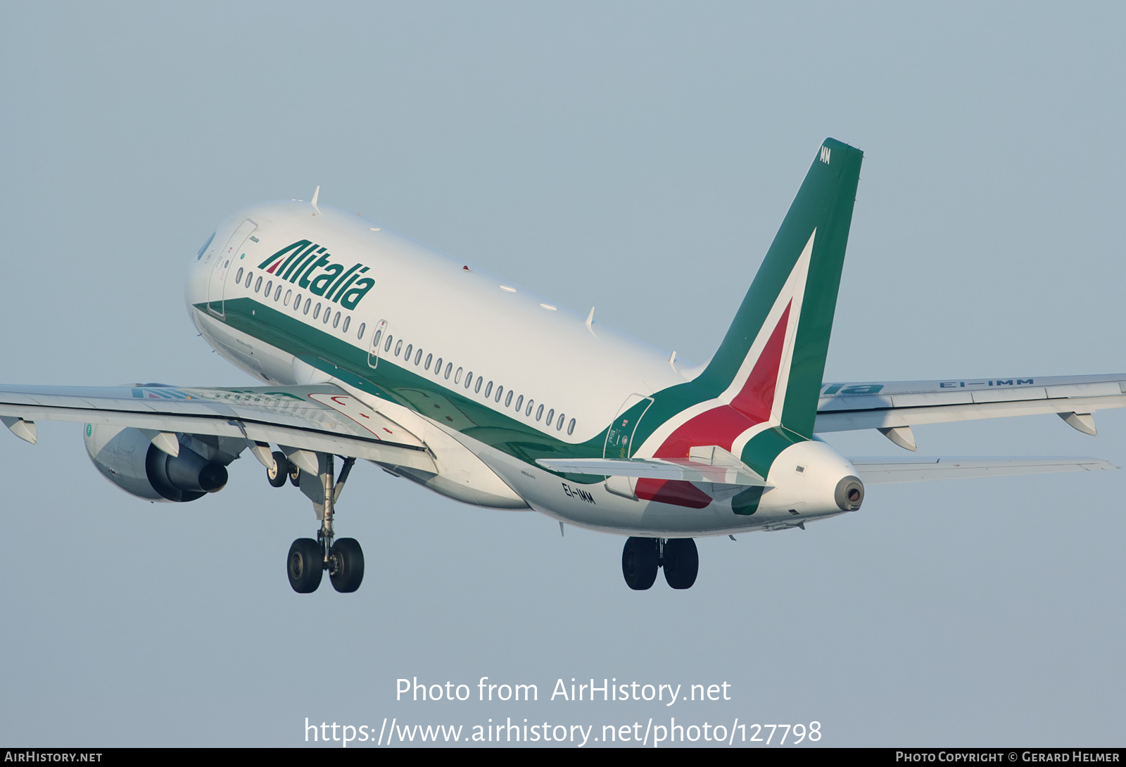 Aircraft Photo of EI-IMM | Airbus A319-111 | Alitalia | AirHistory.net #127798