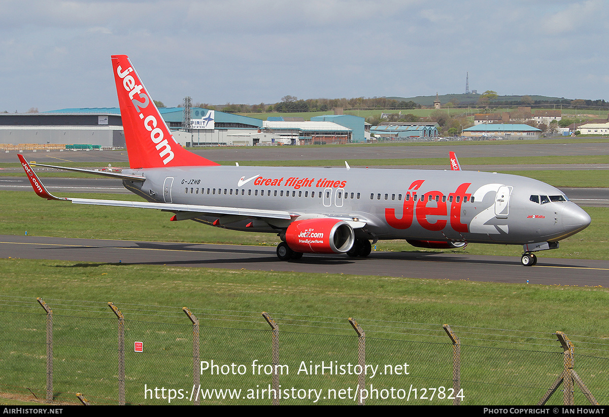 Aircraft Photo of G-JZHB | Boeing 737-8K5 | Jet2 | AirHistory.net #127824