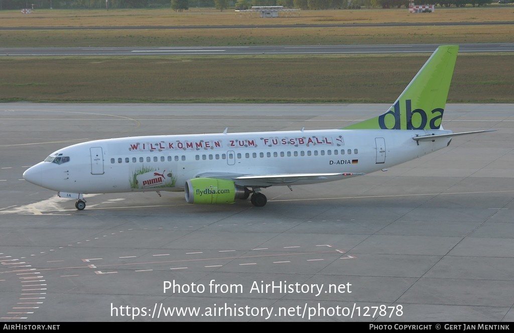 Aircraft Photo of D-ADIA | Boeing 737-36Q | DBA - Deutsche BA | AirHistory.net #127878