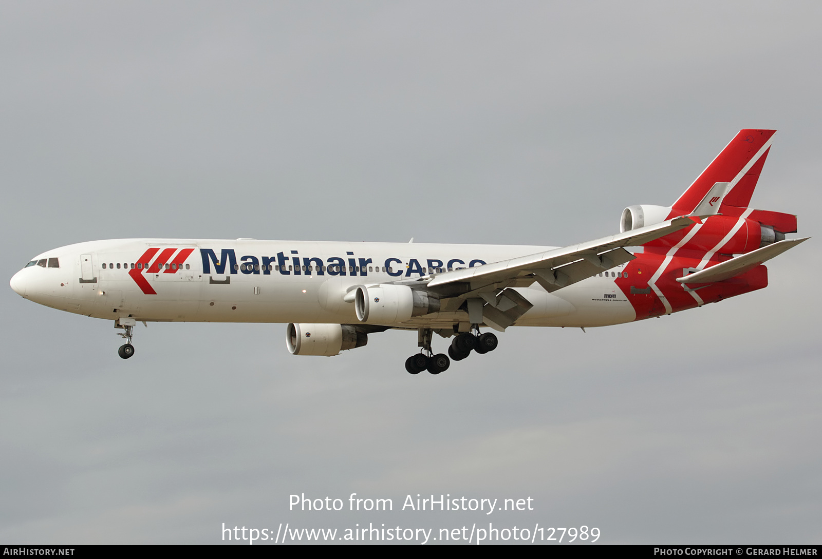 Aircraft Photo of PH-MCP | McDonnell Douglas MD-11CF | Martinair Cargo | AirHistory.net #127989