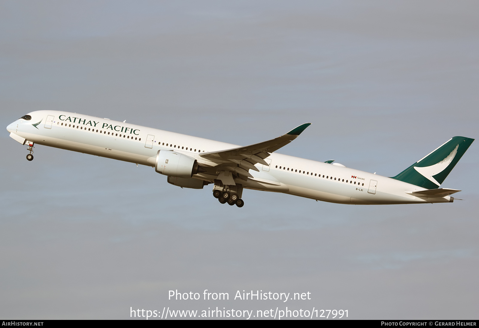 Aircraft Photo of B-LXI | Airbus A350-1041 | Cathay Pacific Airways | AirHistory.net #127991