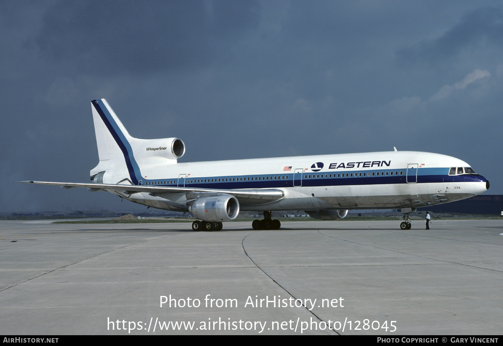 Aircraft Photo of N334EA | Lockheed L-1011-385-1 TriStar 1 | Eastern Air Lines | AirHistory.net #128045