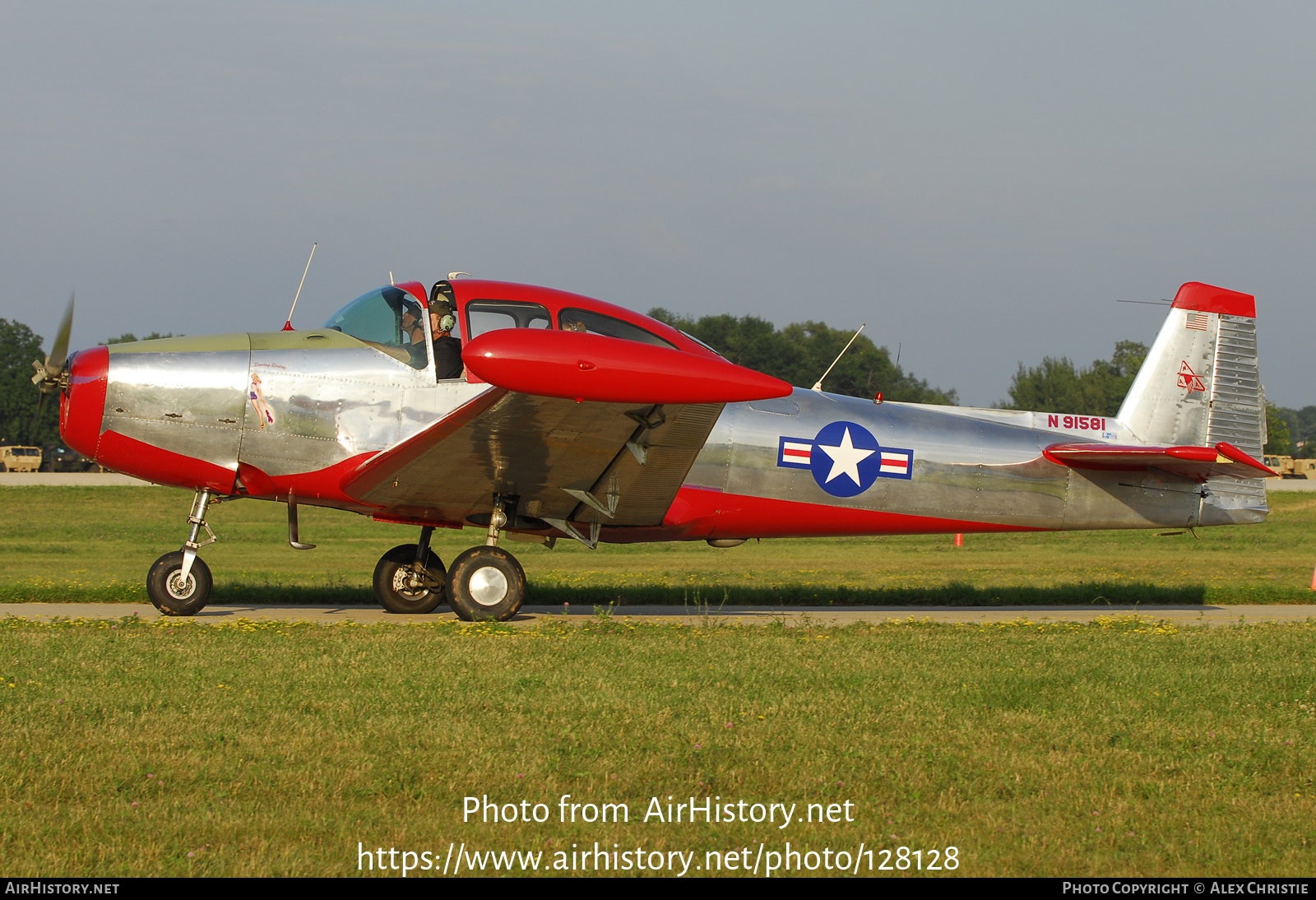 Aircraft Photo of N91581 | North American Navion (NA-145) | USA - Air Force | AirHistory.net #128128