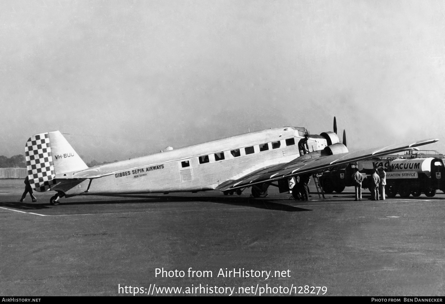 Aircraft Photo of VH-BUU | Junkers Ju 52/3m | Gibbes Sepik Airways | AirHistory.net #128279