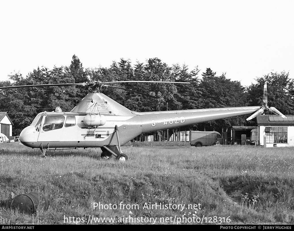 Aircraft Photo of G-AOZD | Westland WS-51A Widgeon 2 | Bristow Helicopters | AirHistory.net #128316