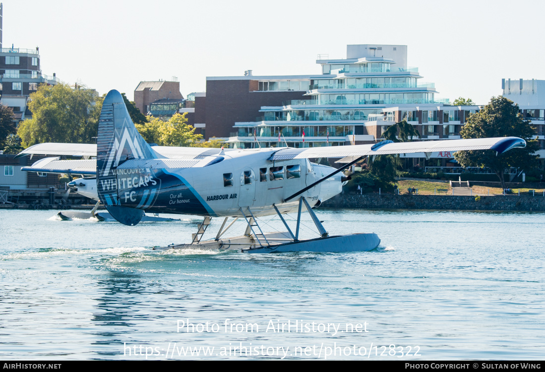 Aircraft Photo of C-GHAZ | Vazar DHC-3T Turbine Otter | Harbour Air | AirHistory.net #128322