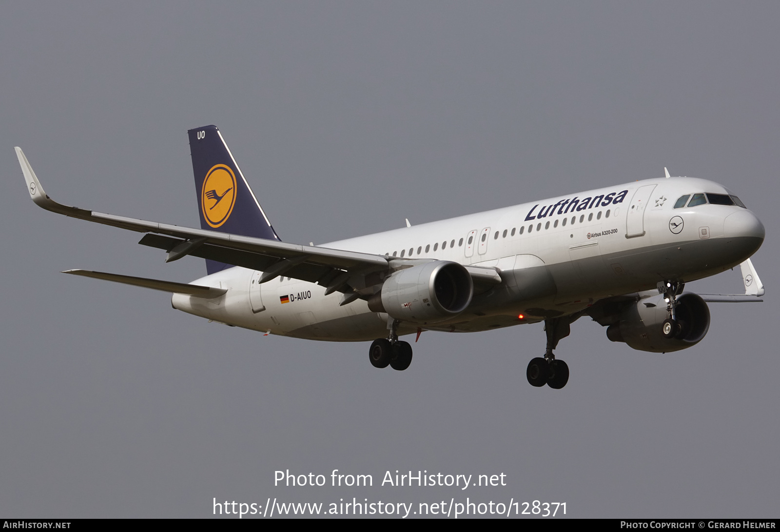 Aircraft Photo of D-AIUO | Airbus A320-214 | Lufthansa | AirHistory.net #128371