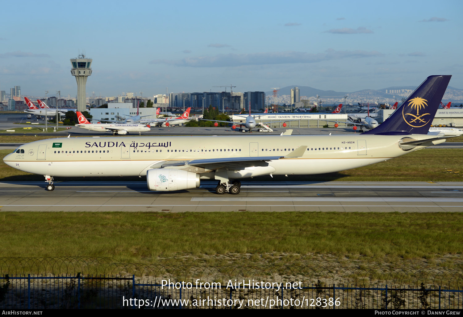 Aircraft Photo of HZ-AQ24 | Airbus A330-343E | Saudia - Saudi Arabian Airlines | AirHistory.net #128386