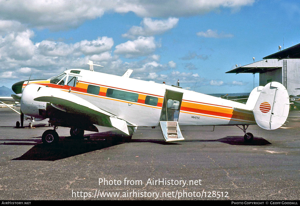 Aircraft Photo of N8475E | Beech H18 | DHL Island Airways | AirHistory.net #128512