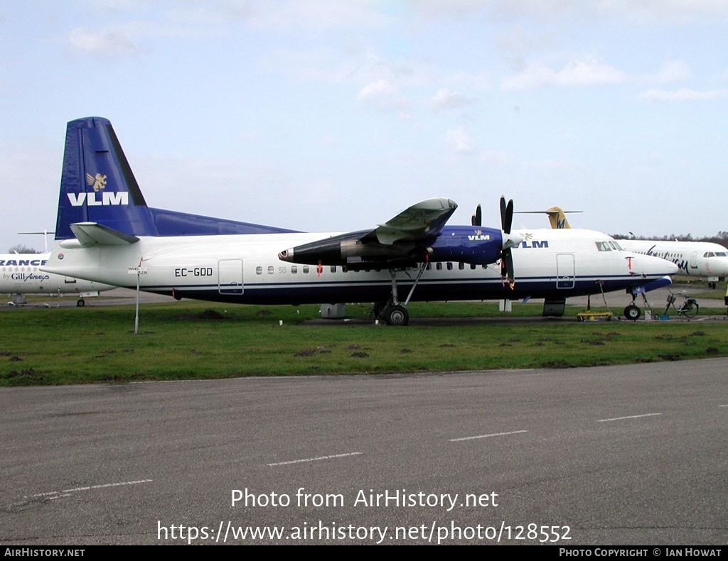 Aircraft Photo of EC-GDD | Fokker 50 | VLM Airlines | AirHistory.net #128552