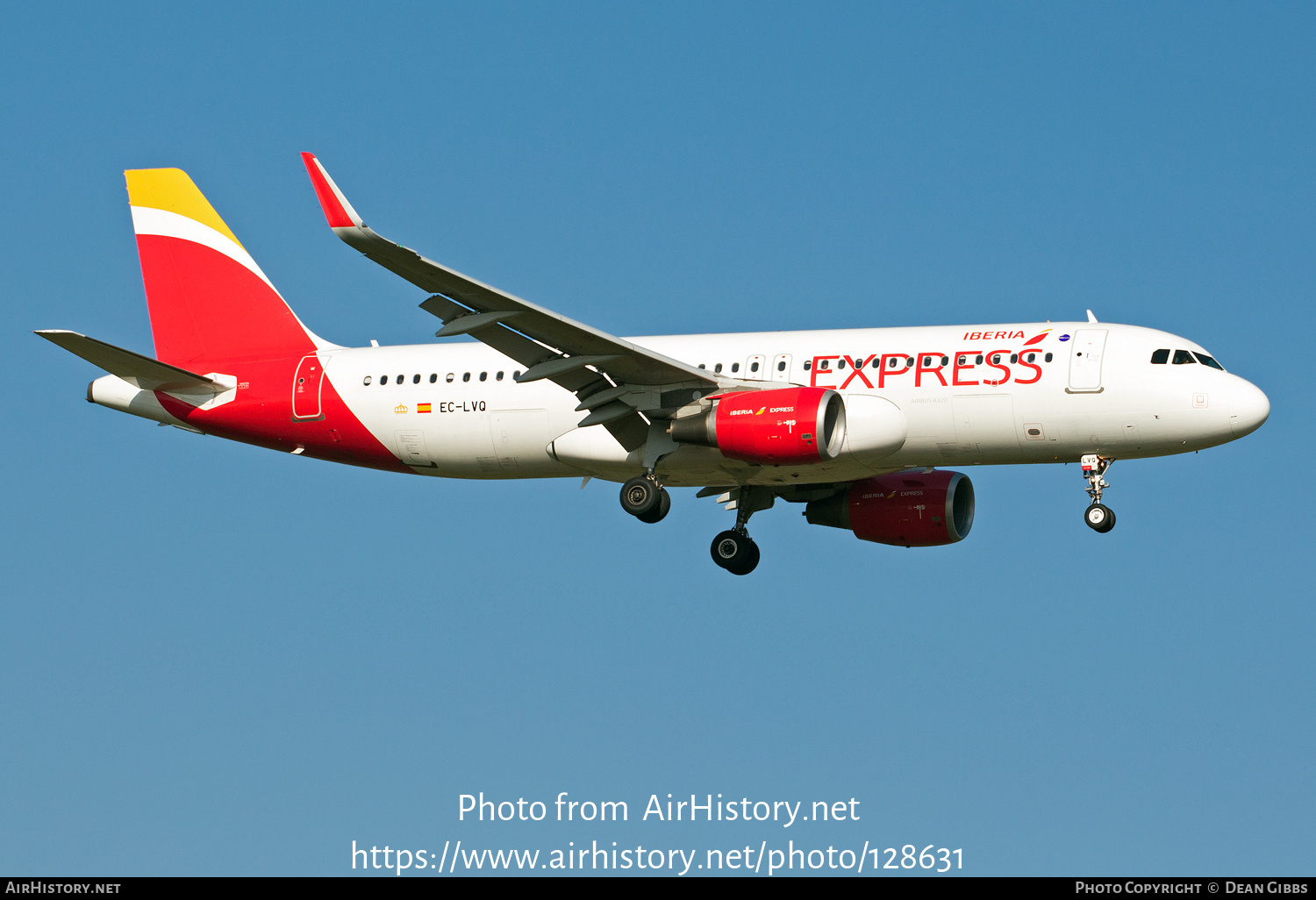 Aircraft Photo of EC-LVQ | Airbus A320-216 | Iberia Express | AirHistory.net #128631