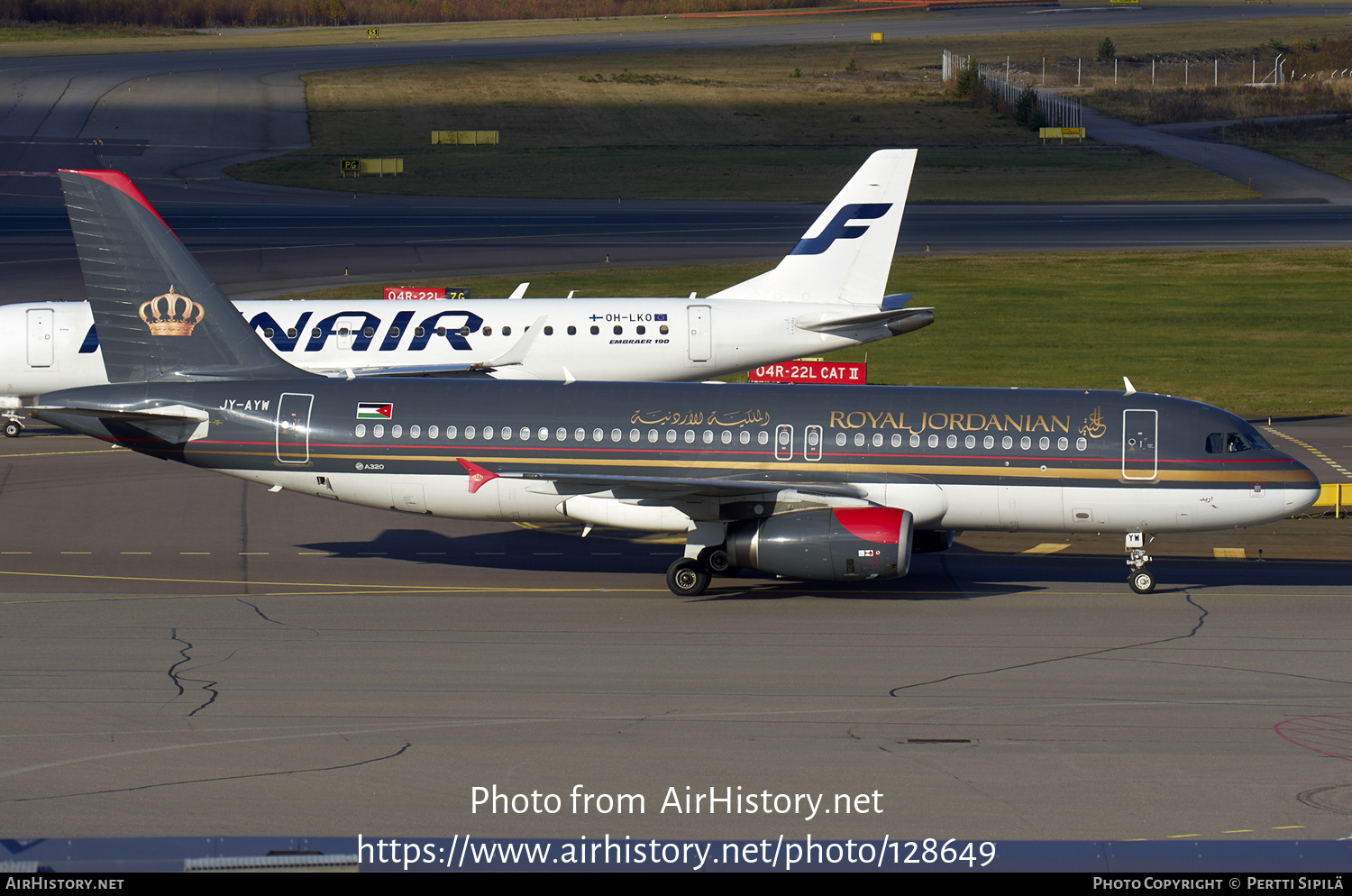 Aircraft Photo of JY-AYW | Airbus A320-232 | Royal Jordanian Airlines | AirHistory.net #128649