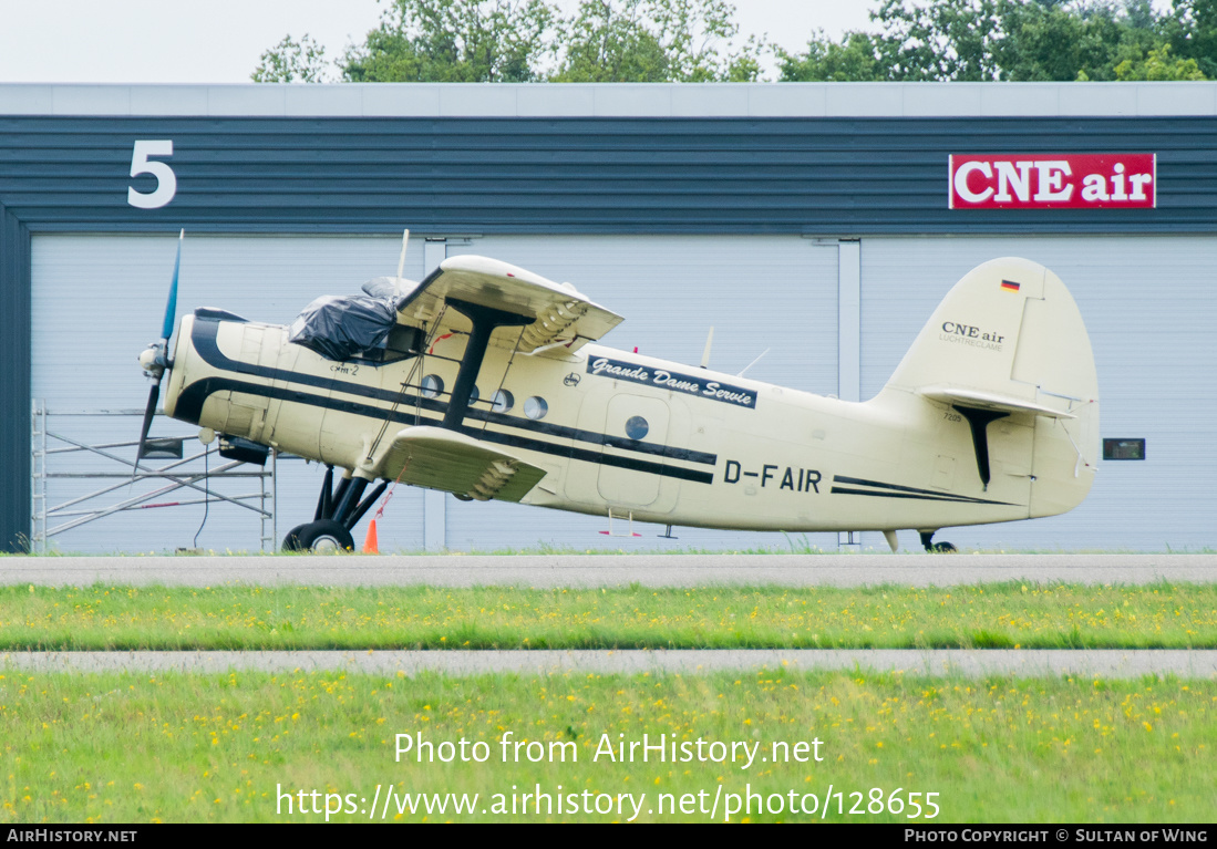 Aircraft Photo of D-FAIR | Antonov An-2S | CNE Air | AirHistory.net #128655