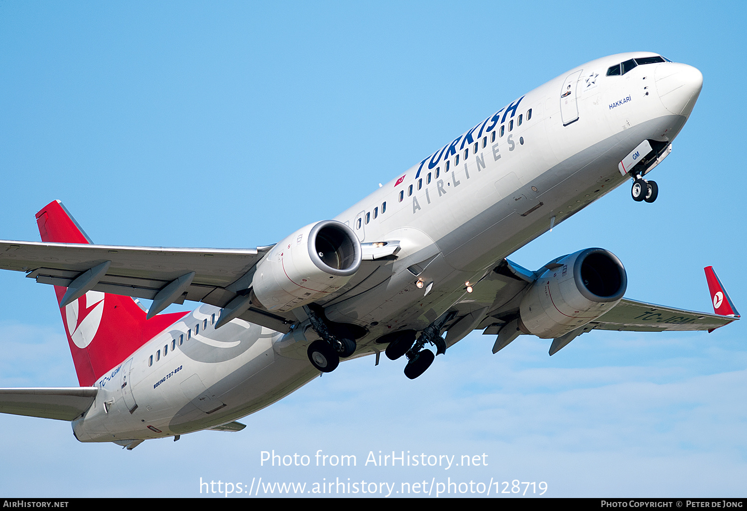 Aircraft Photo of TC-JGM | Boeing 737-8F2 | Turkish Airlines | AirHistory.net #128719