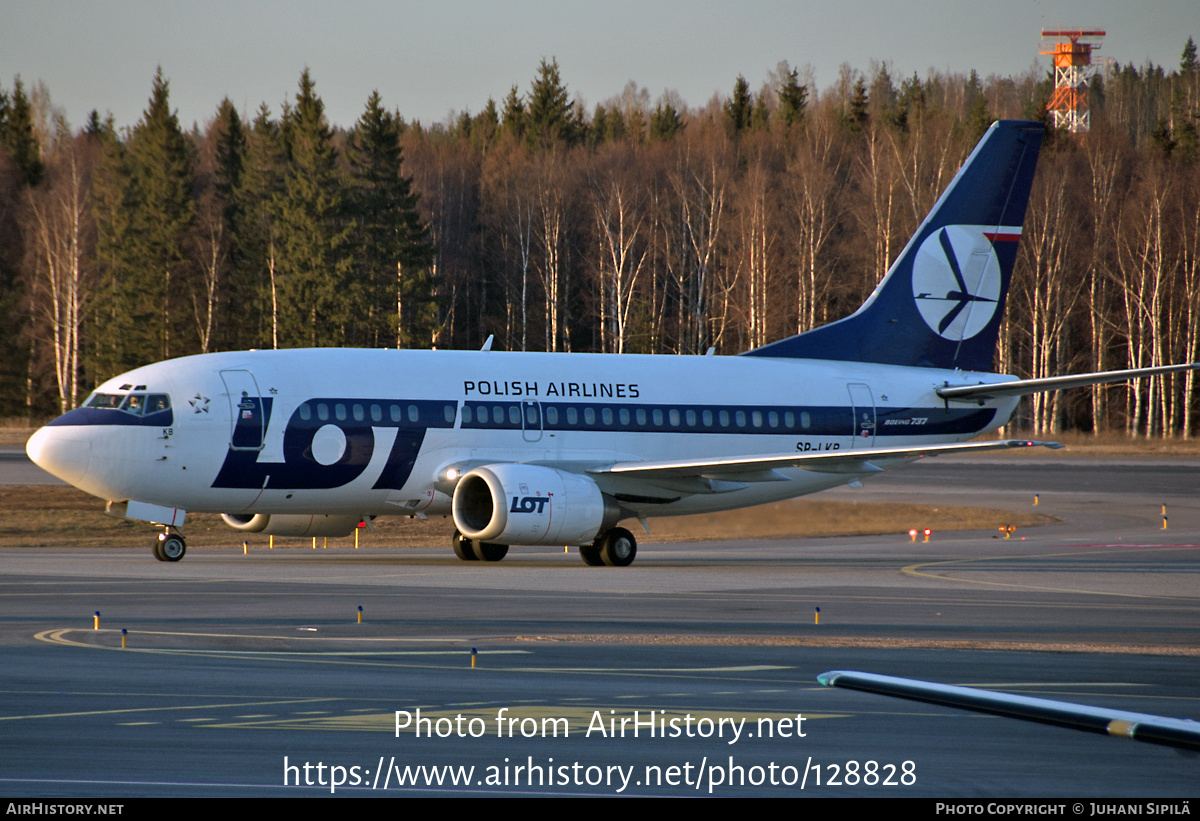 Aircraft Photo of SP-LKB | Boeing 737-55D | LOT Polish Airlines - Polskie Linie Lotnicze | AirHistory.net #128828