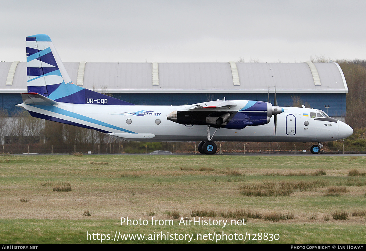 Aircraft Photo of UR-CQD | Antonov An-26B | Vulkan Air | AirHistory.net #128830