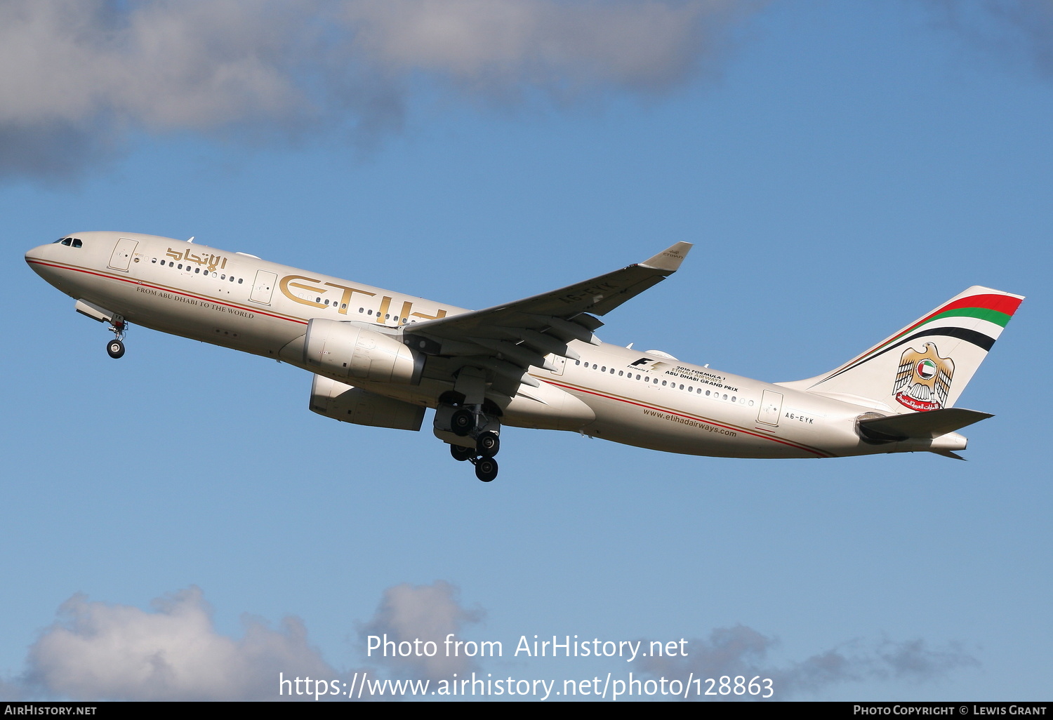 Aircraft Photo of A6-EYK | Airbus A330-243 | Etihad Airways | AirHistory.net #128863