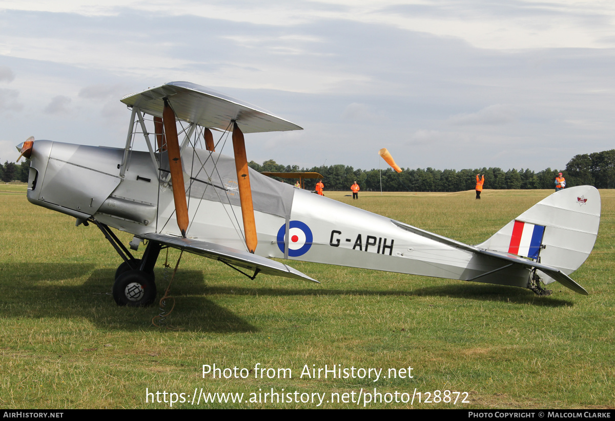 Aircraft Photo of G-APIH | De Havilland D.H. 82A Tiger Moth | UK - Air Force | AirHistory.net #128872