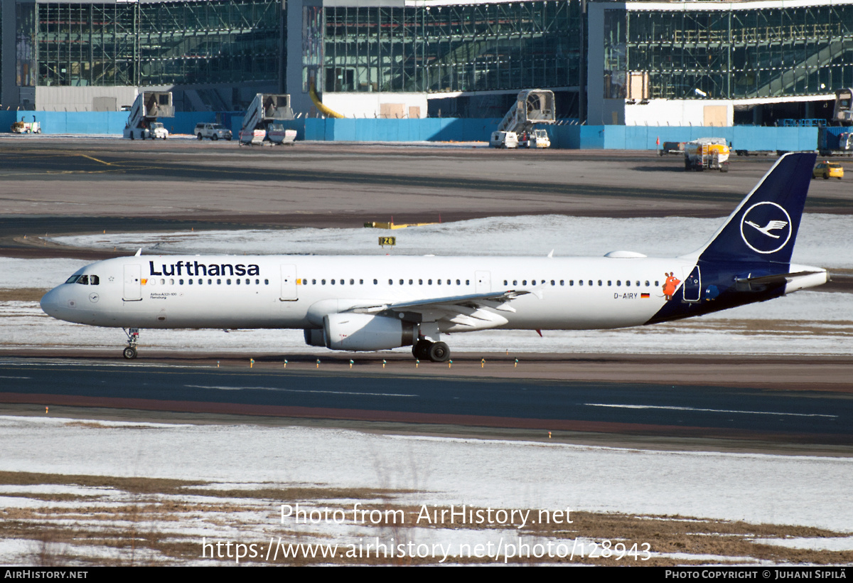 Aircraft Photo of D-AIRY | Airbus A321-131 | Lufthansa | AirHistory.net #128943