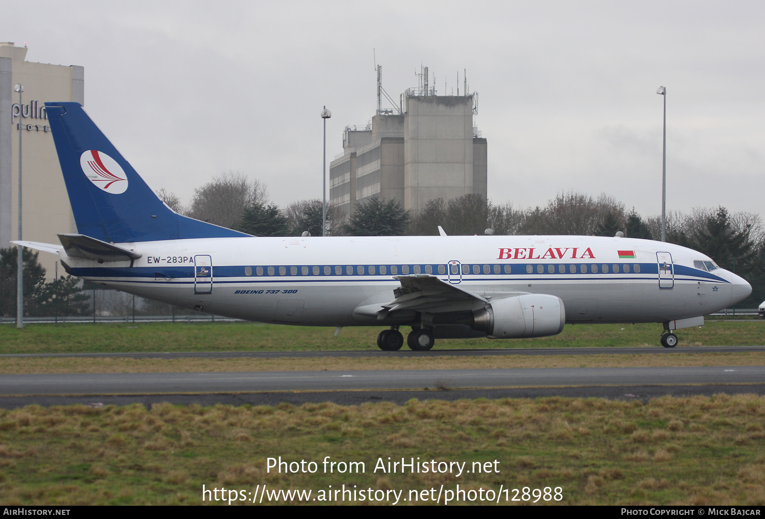 Aircraft Photo of EW-283PA | Boeing 737-3Q8 | Belavia | AirHistory.net #128988