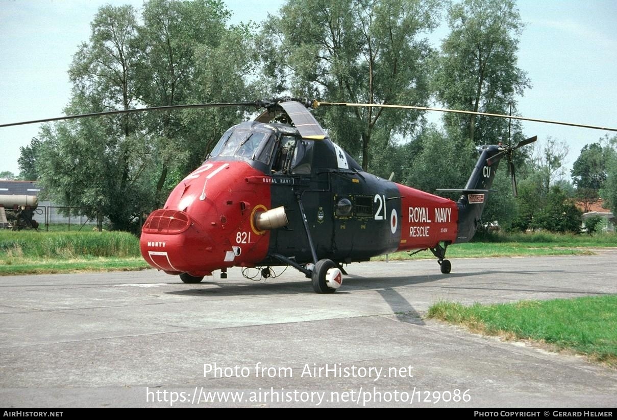 Aircraft Photo of XS484 | Westland WS-58 Wessex HU.5 | UK - Navy | AirHistory.net #129086