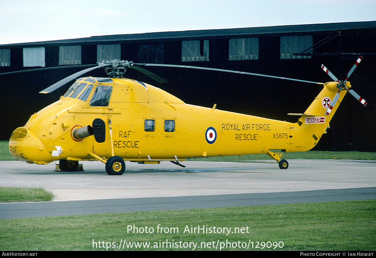 Aircraft Photo of XS675 | Westland WS-58 Wessex HC.2 | UK - Air Force | AirHistory.net #129090