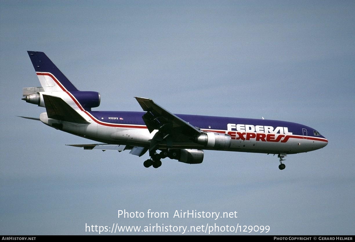 Aircraft Photo of N320FE | McDonnell Douglas DC-10-30(F) | Federal Express | AirHistory.net #129099