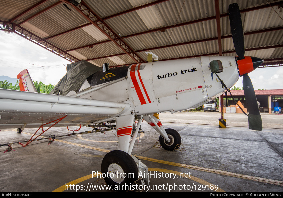 Aircraft Photo of HC-CDF | PZL-Okecie PZL-106BT-601 Turbo Kruk | APACSA | AirHistory.net #129189