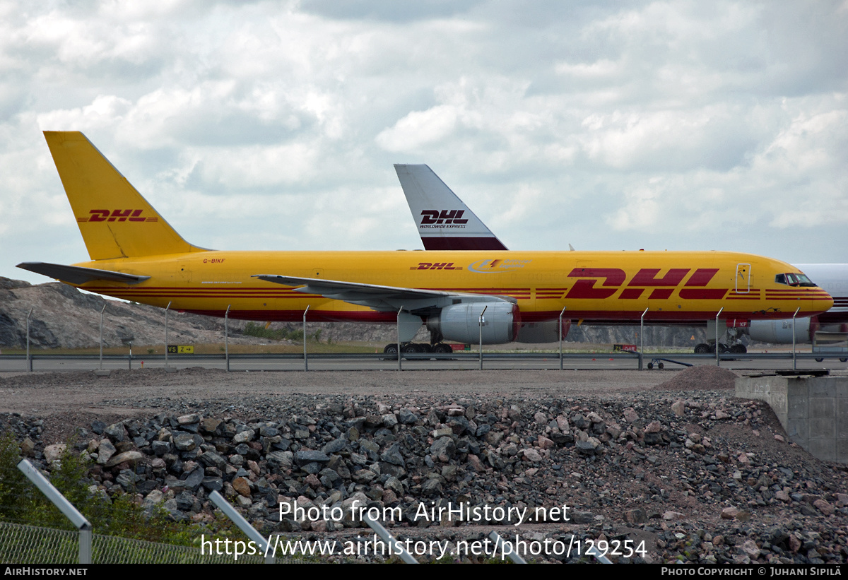 Aircraft Photo of G-BIKF | Boeing 757-236/SF | DHL International | AirHistory.net #129254