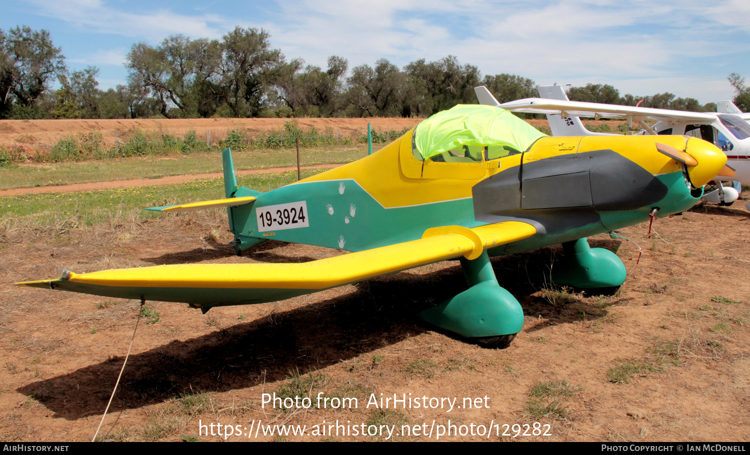 Aircraft Photo of 19-3924 | Jodel D-9 Bebe | AirHistory.net #129282