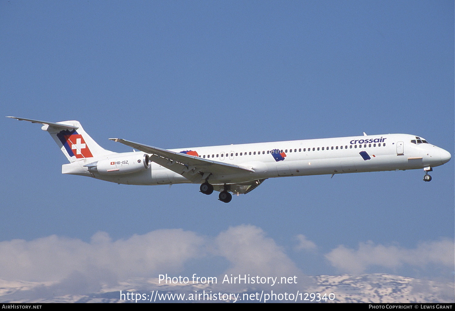 Aircraft Photo of HB-ISZ | McDonnell Douglas MD-83 (DC-9-83) | Crossair | AirHistory.net #129340